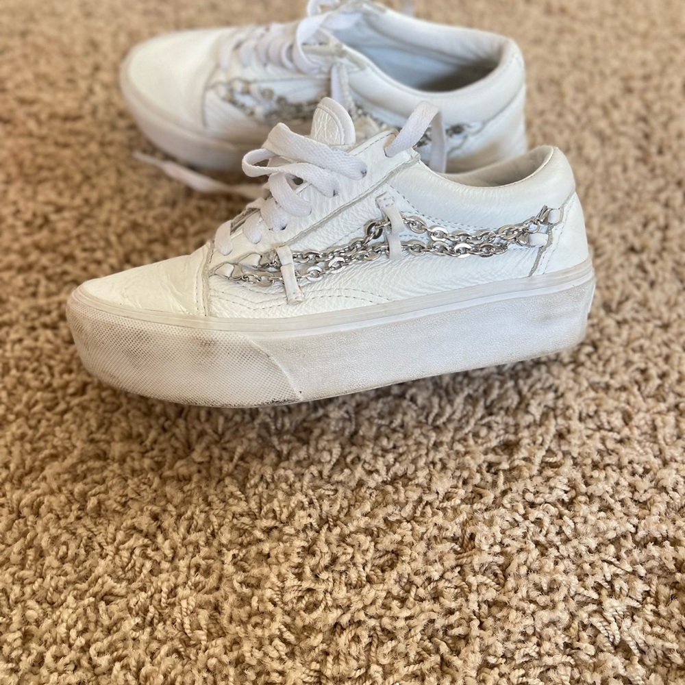 Women’s Platform Vans size 5.